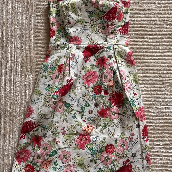 Old Navy Floral Dress Women’s Size 0 - Cocktail Dress - Strapless - Picture 3 of 5
